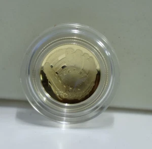 2014-W BASEBALL HALL OF FAME $5 Gold Proof Coin Commemorative .2418 AGW - Picture 1 of 2