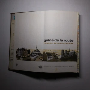 N25.254 Guide Road France Belgium Swiss 1969 Selection Reader’S Digest - Picture 1 of 24