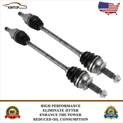 一对左右适用于斯巴鲁 XV Crosstrek 2013 - 2014 H4 2.0L CV 轴轴 — 第 1/4 张图片