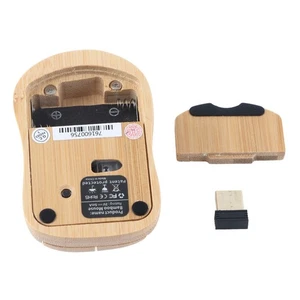 Computer Wireless Devices 2.4GHz Wireless Connection Plug And Play Bamboo Woo UK - Picture 1 of 19