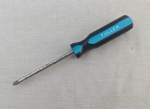 Vintage Fuller Phillips Screwdriver – 15.5cm Long – Blue & Black Handle - Picture 1 of 9