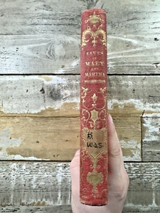 1850 Antique American History Book "Memoirs of the Mother & Wife of Washington" - Picture 1 of 11