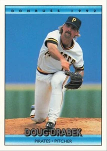 1992 Donruss Baseball Doug Drabek Pittsburgh Pirates #209 - Picture 1 of 2