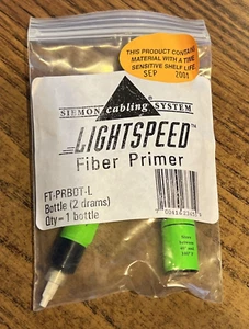 Vintage Siemon Cabling System - Lightspeed Fiber Primer FT-PRBOT-L (Sep 2001) - Picture 1 of 5