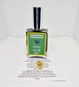 PERFUME GALLINA NEGRA / BLACK HEN LIMPIA MAL DE OJO ALEJA MALAS ENERGIAS - Picture 1 of 3