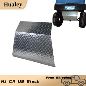 Aluminum Diamond Plate Front Shock Bumper Cover For EZGO TXT/PDS Golf Cart - Picture 1 of 8