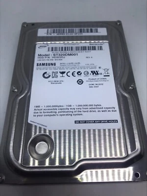 SAMSUNG ST320DM001 - 320GB SATA Hard Drive - HD322GJ - Image 1 of 4