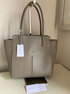 PATRIZIA PEPE Bag Leather Brown Handbag Purse Shoulder Tote Women Borse RRP $250 - Picture 1 of 12