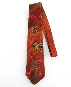 Corbata de seda para hombre temprano World Wildlife Fund - Imagen 1 de 4