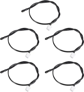 5pcs 10K NTC Temperature Sensor Probe 30cm Digital Thermometer Extension Cable - Picture 1 of 5