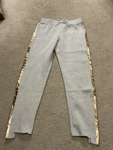 Calvin Klein Kids Girls Gray Fleece Pants Track Athletic Pants L(12/14) - Picture 1 of 6