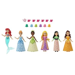 Disney Princess Small Cinderella Jasmine Pocohontas Rapunzel 3.5”/4" - Picture 1 of 9