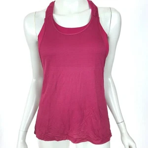 Lululemon Stash It Tank Bumble Berry Luxtreme Shelf bra Yoga Run Gym Women 4 - Picture 1 of 12