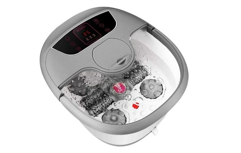 Masajeador de baño spa de pies profesional ACEVIVI - gris Foto 1 de 4