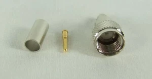 UHF-1141 UHF-MINI-CR Miniatur-UHF-Stecker für RG-58 Crimptyp - Bild 1 von 1