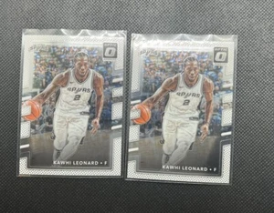 Kawhi Leonard 2017-18 Donruss Optic Spurs #134  Lot Of 2 Clippers - Picture 1 of 2