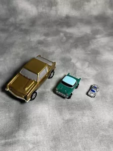Micro Machines VERY RARE "Triplesiders" Set #2 Complete Gold Studebaker Avanti - Picture 1 of 8