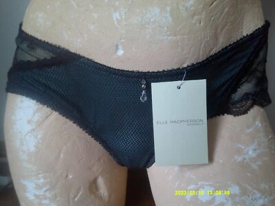 Large - New Elle Macpherson Intimates Ladies 'Luminesque - Expresso' Brief Large - Image 1 of 2