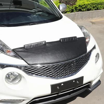 Pu кожаный капот бюстгальтер защита от жуков дефлектор защита подходит для Nissan Juke 2011-2019 - Изображение 1 из 4