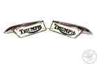 Fuel Tank Badges For Triumph T140 T150 Vintage Motorcycle