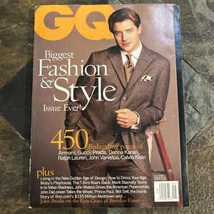 2000 GQ magazine Brendan Fraser JESSICA ALBA Ryan Phillippe Georgina Grenville - Picture 1 of 2