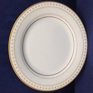 1 Noritake Barrington Saucer 2030 Fine China Gold Trim Japan - Picture 1 of 2