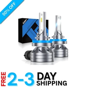 Cool White H11/H8/H16 LED Fog Bulbs, 12000LM – Bright & Versatile Replacement - Picture 1 of 9