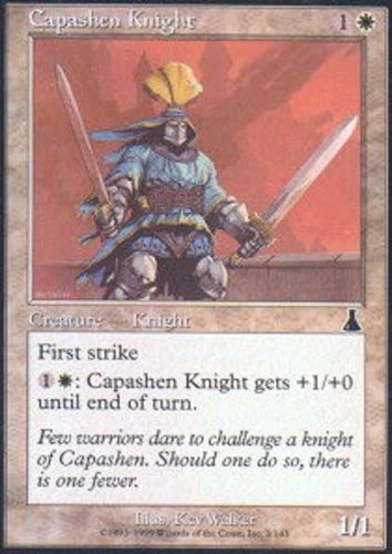 Capashen Knight - Foil ~ Moderately Played Urza's Destiny MTG Magic UltimateMTG  - Image 1 of 1