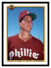 1990 Bowman #148 PAT COMBS Philadelphia Phillies ~D2D