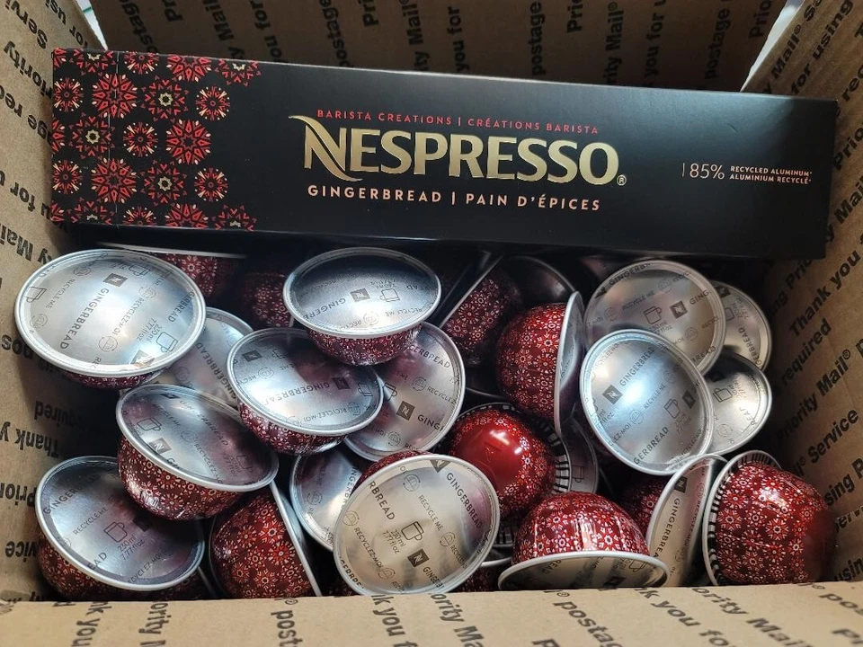 Nespresso Vertuoline Gingerbread Capsule Pod - Pack of 10