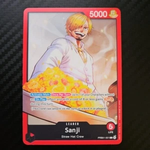 Sanji PRB01-001 L ONE PIECE Karte The Best PRB-01 ENGLISCH - Bild 1 von 1