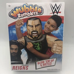 WUBBLE RUMBLERS WWE Roman Reigns Wrestling Inflatable Figure Blow 'Em Up Battle - Picture 1 of 5