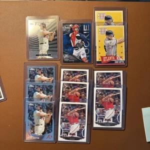 2013 Evan Gattis Rookie RC Lot Of 12 Topps Finest, Bowman, Topps Chrome - Picture 1 of 6