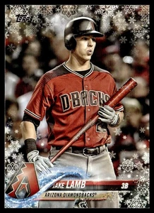2018 Topps Holiday Jake Lamb #72 - Picture 1 of 2