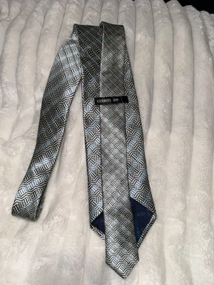 Corbata geométrica 100 % seda para hombre CERRUTI 1881 diseñador FRANCIA NUEVA SIN ETIQUETAS Foto 1 de 3