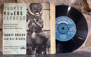 Shorty Rogers & His Giants Shorty Rogers Express 7” EP Single 1956 HMV 7EG 8250 - Picture 1 of 4