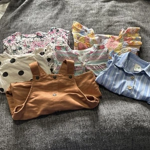 Kids Girl Size 10 Bundle #11 Gymboree H&M Tea Gap Lily Bleu Dress Spring Summer - Picture 1 of 24