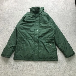 Vintage The North Face USDA Forest Service Parka Nylon Jacket Womens S Zip Green - Picture 1 of 10
