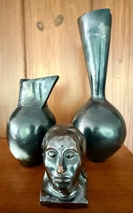 Vintage 20er Jahre Brutalist Art Deco Franz Hagenauer Stil Büste Frau Skulptur MCM - Bild 1 von 22