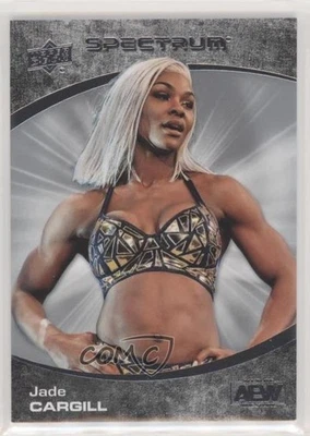 2021 Upper Deck AEW Spectrum Jade Cargill #58 Rookie RC - Image 1 of 2