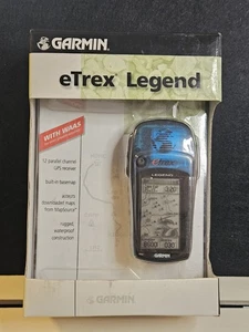 Garmin eTrex Legend Navegador Personal Portátil Azul GPS Nuevo Caja Abierta - Imagen 1 de 7
