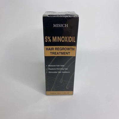 MISICH 5% Minoxidil Hair Regrowth Treatment Topical Serum 60ml 1.77 fl oz New - Image 1 of 4