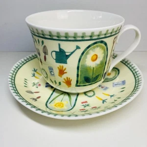 Roy Kirkham KITCHEN GARDEN Large Breakfast Cup And Saucer - Picture 1 of 16