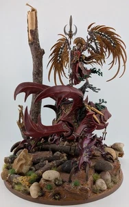 BATTLE READY! NICELY PAINTED!Warhammer AOS Sylvaneth Alarielle the Everqueen - Afbeelding 1 van 8