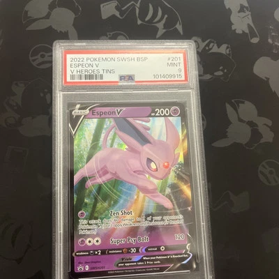 Espeon V SWSH201 SWSH: Sword & Shield Promo Cards Holo - Image 1 of 2