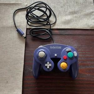 Mando Oficial OEM Nintendo GameCube DOL-003 Indigo/Purple Minor Drift - Imagen 1 de 7