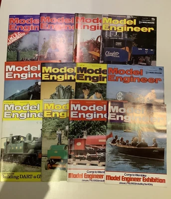 The Model Engineer hobby Educational Magazines  vol 147 1981 Collection Lot Set - Image 1 of 2