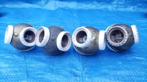 (4) Divisores de enchufe eléctricos antiguos vintage de 2 vías U.E. Co. como Benjamin... - Imagen 1 de 5