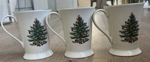 Juego de 3 - Taza Spode Árbol de Navidad 20 OZ S3324-A10 A11 Lavavajillas Microondas - Imagen 1 de 5