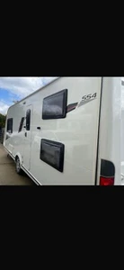 Elddis Avante Caravan 554 Fixed Bunkbeds - Picture 1 of 15